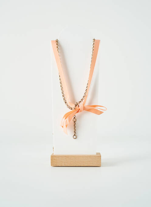 Sautoir orange TATA GISELE pour femme