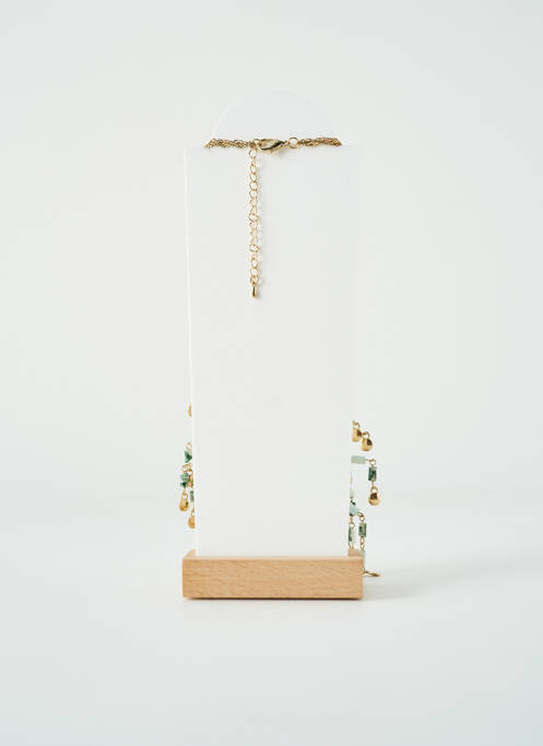 Sautoir vert TATA GISELE pour femme