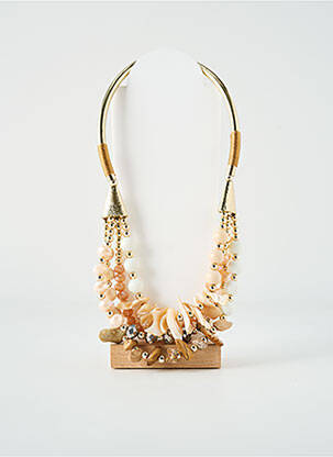 Sautoir ornement perles or TATA GISELE femme