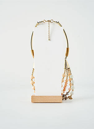 Sautoir ornement perles or TATA GISELE femme