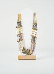 Sautoir gris TATA GISELE pour femme seconde vue