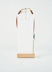 Sautoir marron TATA GISELE pour femme seconde vue