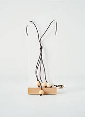 Sautoir marron TATA GISELE pour femme seconde vue