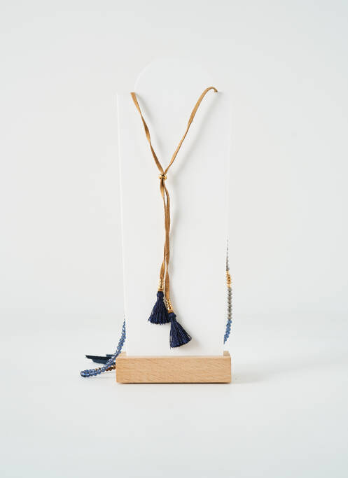 Sautoir bleu TATA GISELE pour femme