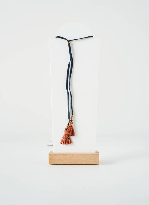 Sautoir gris TATA GISELE pour femme