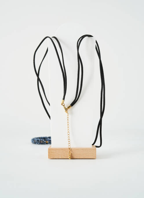 Sautoir noir TATA GISELE pour femme