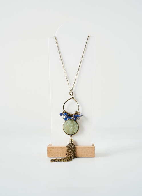 Sautoir bleu TATA GISELE femme