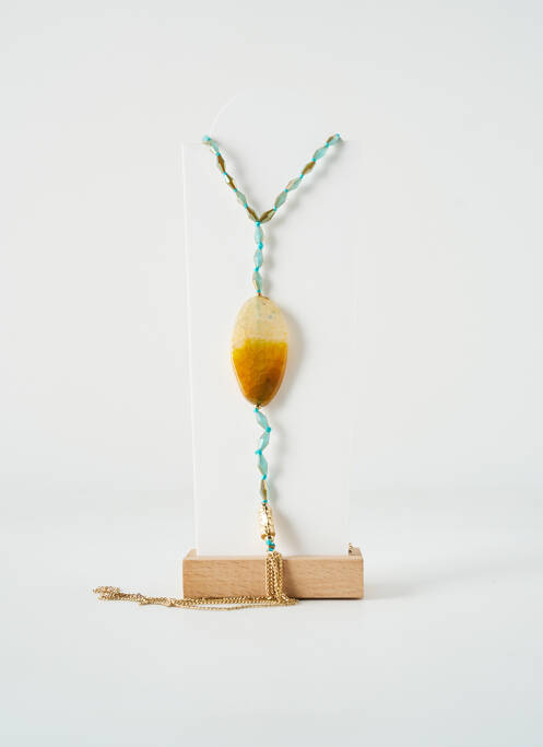 Sautoir bleu TATA GISELE pour femme