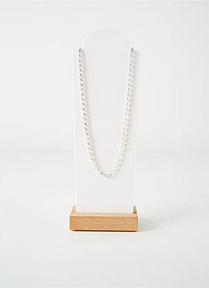 Sautoir matériaux métal argent TATA GISELE femme