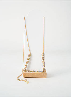 Sautoir ornement perles or TATA GISELE femme