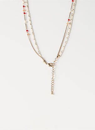 Sautoir ornement perles or TATA GISELE femme