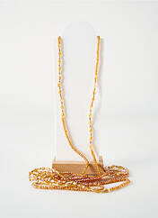 Sautoir orange TATA GISELE pour femme seconde vue