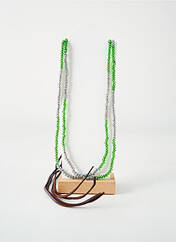 Sautoir vert TATA GISELE pour femme seconde vue