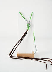 Sautoir vert TATA GISELE pour femme seconde vue