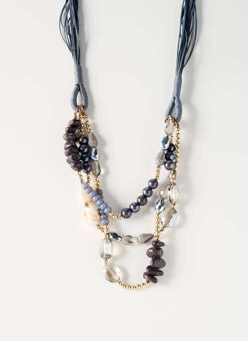 Sautoir bleu TATA GISELE pour femme