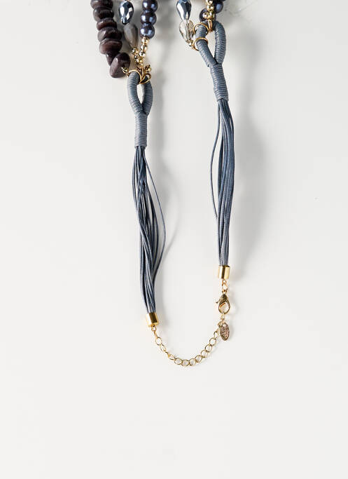 Sautoir bleu TATA GISELE pour femme