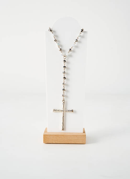 Sautoir argent TATA GISELE pour femme