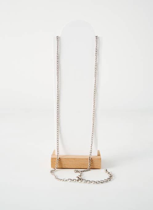 Sautoir argent TATA GISELE pour femme