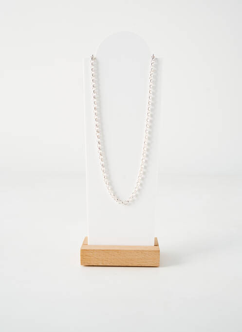 Sautoir argent TATA GISELE pour femme