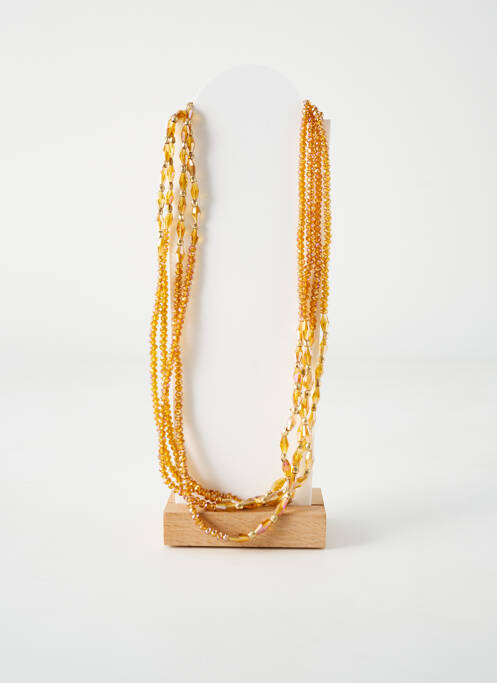 Sautoir orange TATA GISELE pour femme