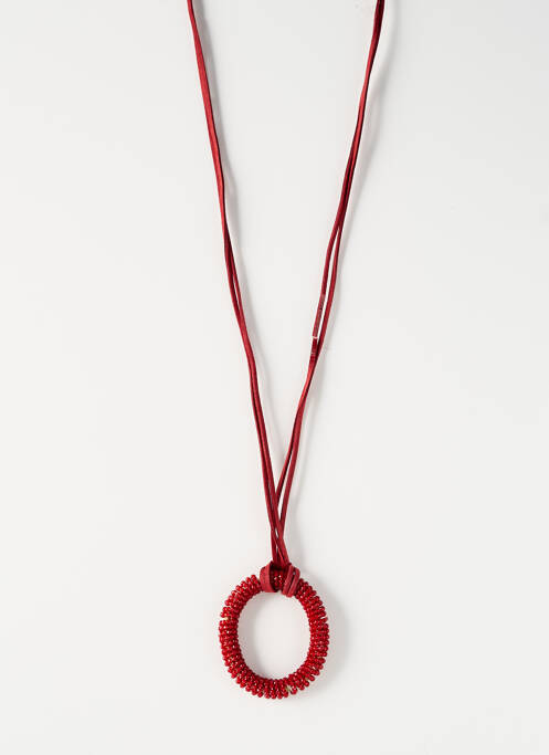 Sautoir rouge TATA GISELE pour femme