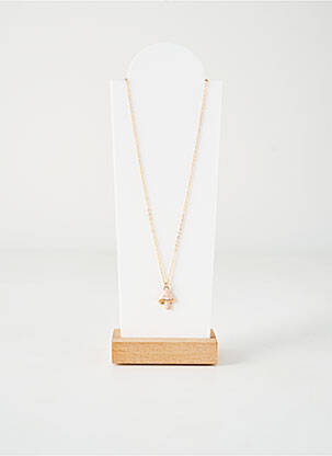 Collier imprimé or TATA GISELE femme