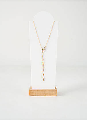 Collier imprimé or TATA GISELE femme