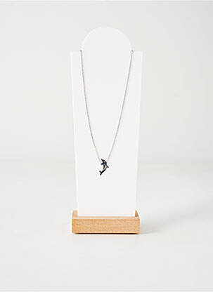 Collier matériaux argent argent TATA GISELE femme