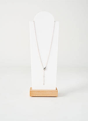 Collier matériaux argent argent TATA GISELE femme
