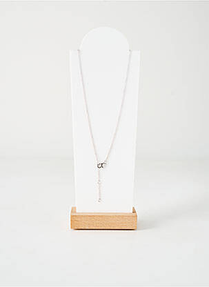 Collier matériaux argent argent TATA GISELE femme