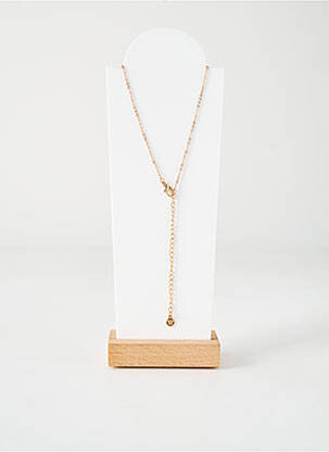 Sautoir ornement perles or TATA GISELE femme