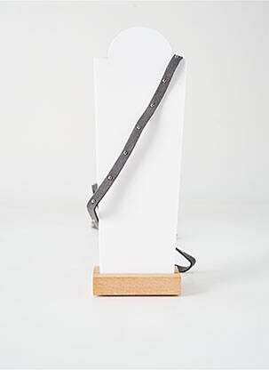 Collier fermeture avec liens gris TATA GISELE femme