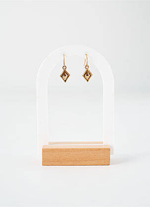 Boucles d’oreilles matériaux métal or TATA GISELE femme