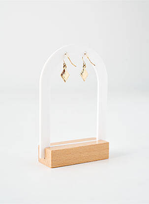 Boucles d’oreilles matériaux métal or TATA GISELE femme