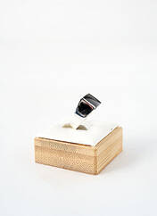 Bague noir TATA GISELE pour homme seconde vue