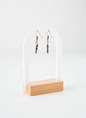 Boucles d’oreilles bleu TATA GISELE pour femme seconde vue