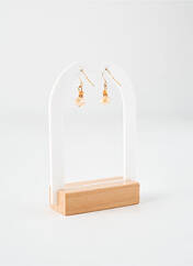 Boucles d’oreilles orange TATA GISELE pour femme seconde vue