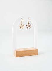 Boucles d’oreilles rose TATA GISELE pour femme seconde vue