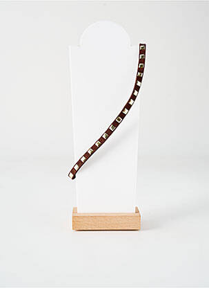 Collier marron TATA GISELE pour femme