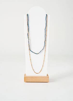 Sautoir bleu TATA GISELE pour femme