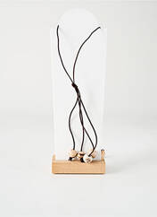 Sautoir marron TATA GISELE pour femme seconde vue