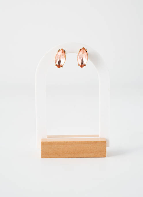 Boucles d’oreilles rose TATA GISELE pour femme