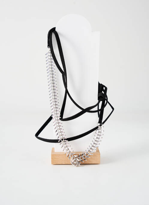 Collier noir TATA GISELE pour femme