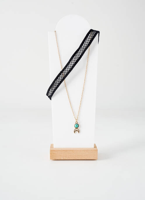 Collier noir TATA GISELE pour femme