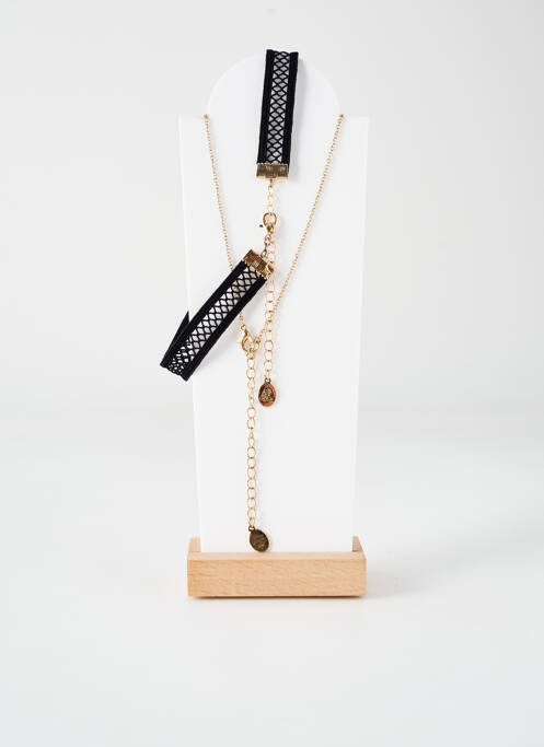 Collier noir TATA GISELE pour femme