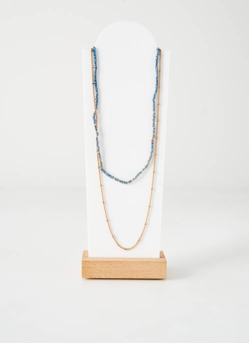 Sautoir bleu TATA GISELE pour femme