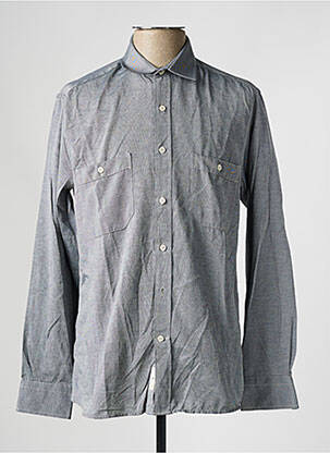 Chemise manches longues poches gris DEFACTO homme