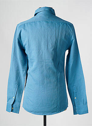 Chemise manches longues poches bleu DEFACTO homme