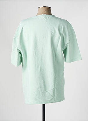 T-shirt stretch manches courtes vert DEFACTO homme