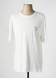 T-shirt stretch manches courtes blanc DEFACTO homme